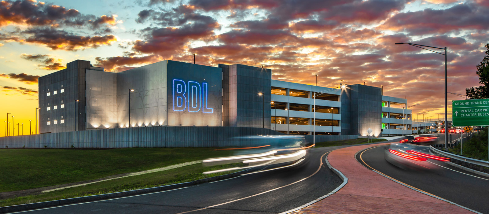 Bradley international airport (BDL) partners with TKH security to add the Park Assist Solution, an automated parking guidance system, to their newly completed parking garage